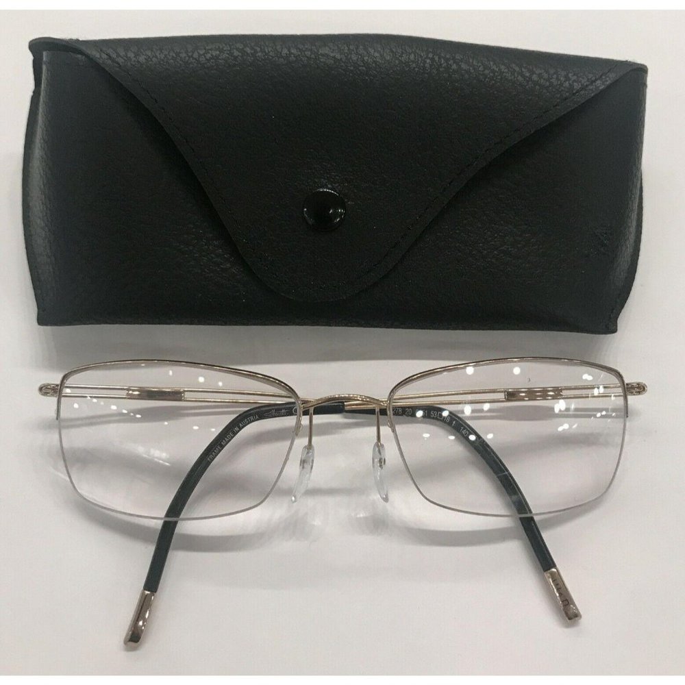 Silhouette Semi-Rimless Titanium Eyeglasses Hinge